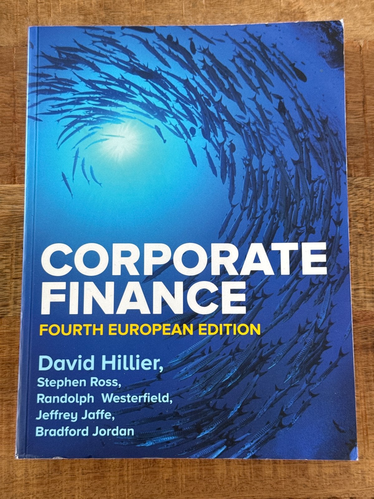 Corporate Finance - Fourth European Edition, Ophalen, Gamma, Zo goed als nieuw, WO