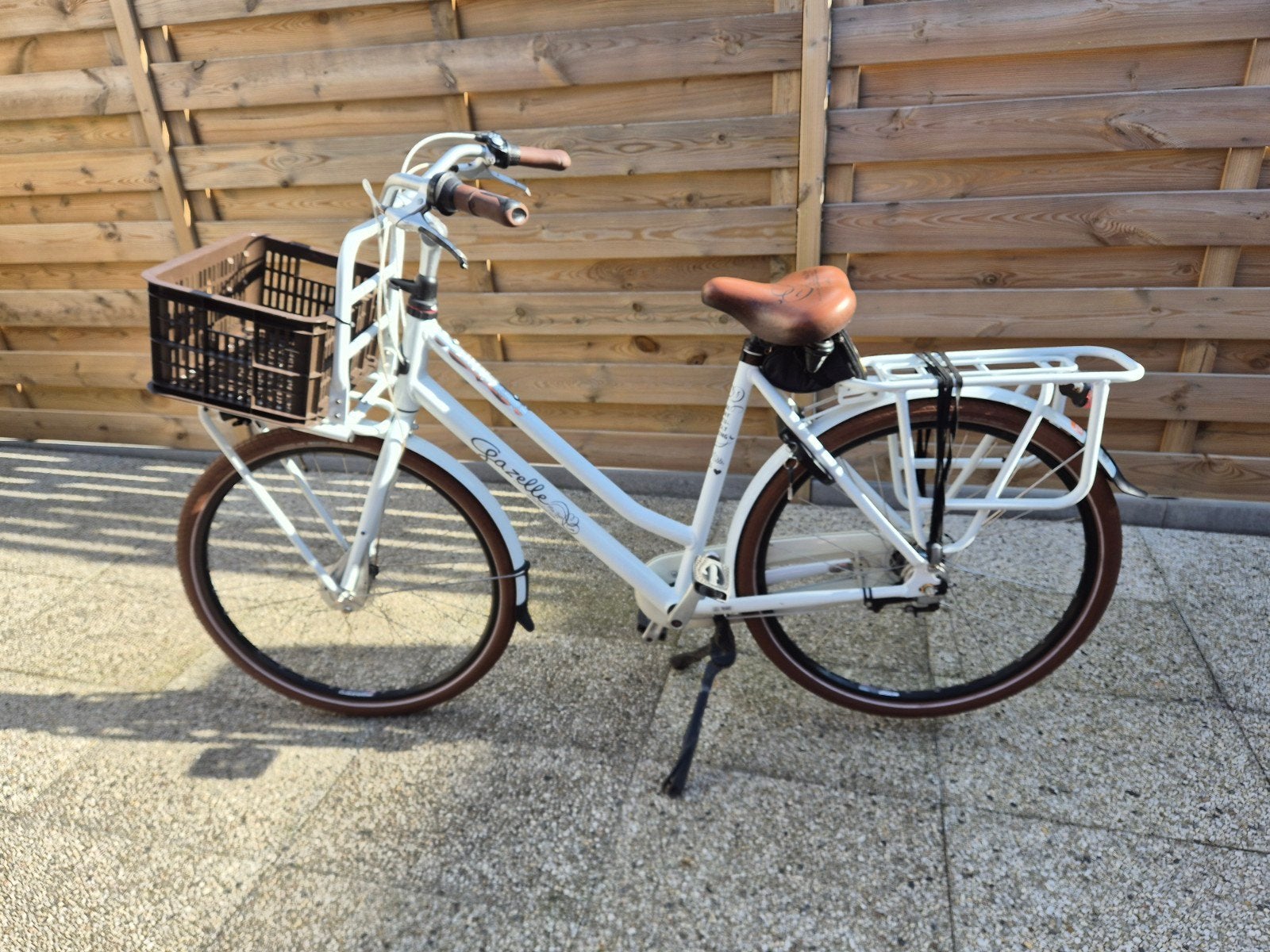 Gazelle miss grace 28 inch. 3 versnellingen, 59 cm frame., 56 cm of meer, Ophalen of Verzenden, Gebruikt, Gazelle
