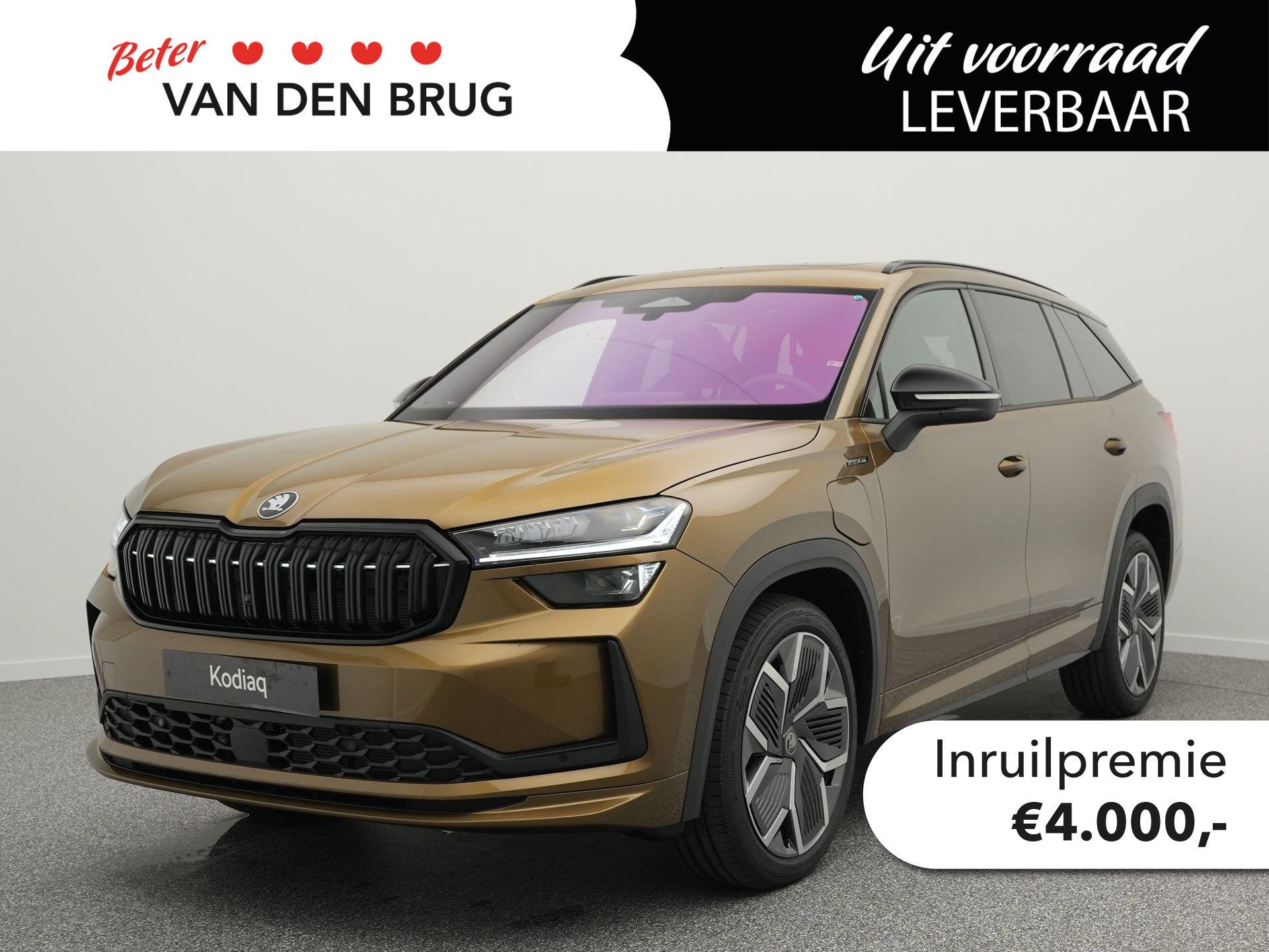 Skoda Kodiaq Sportline Business 1.5 TSI PHEV | Trekhaak | Pa, Auto's, Skoda, Startonderbreker, 1498 cc, 26 kWh, Plug-in hybride