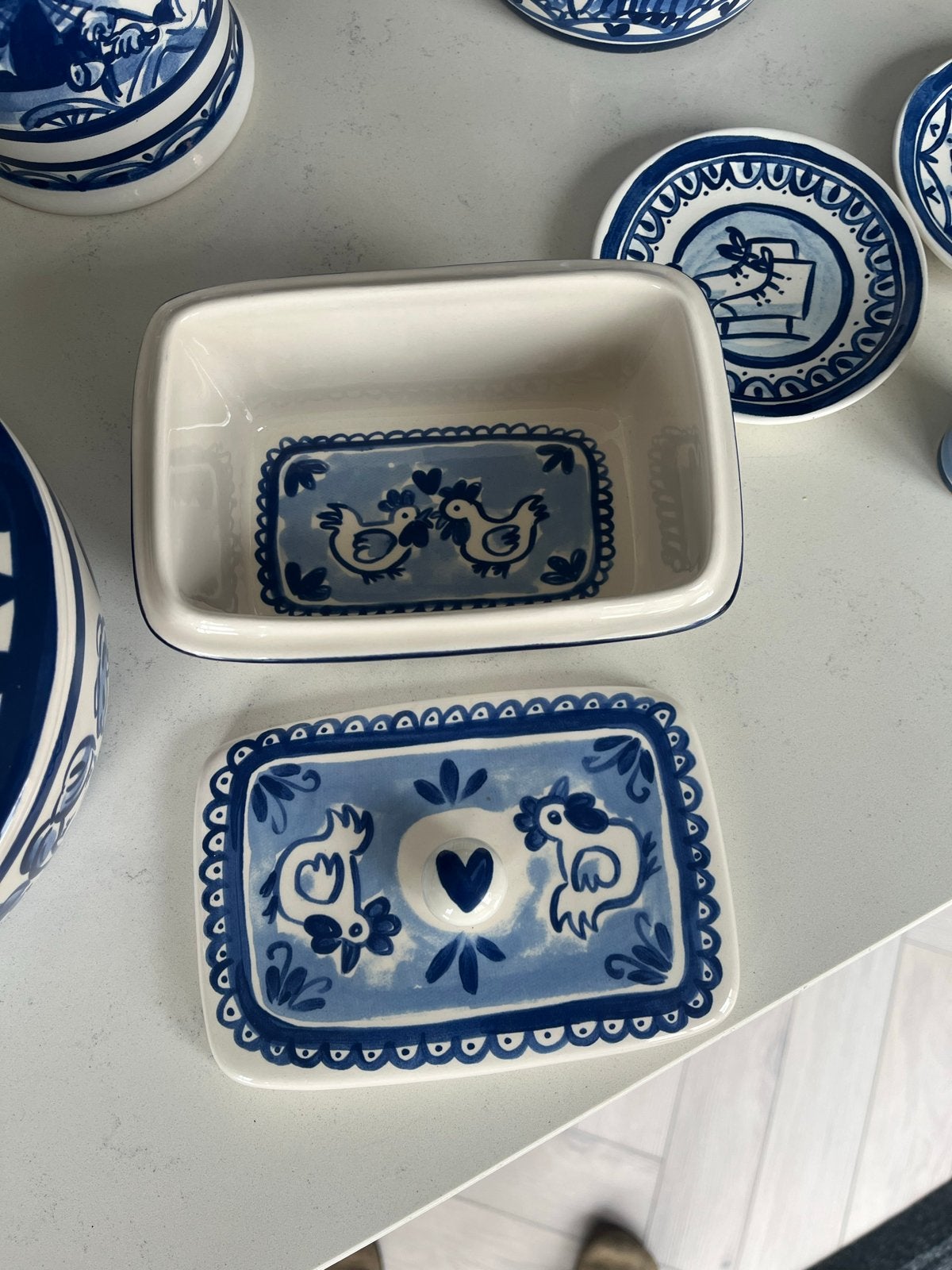 Blond Amsterdam Delfs blauw servies, Huis en Inrichting, Keuken | Servies, Nieuw, Overige typen, Delftsblauw, Keramiek, Blond Amsterdam
