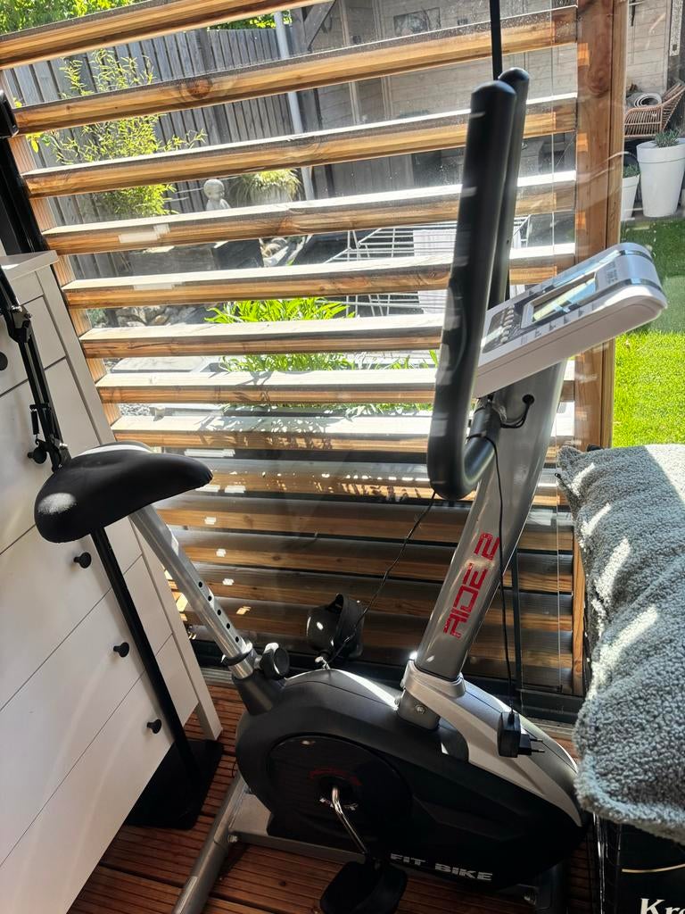 Compacte Hometrainer, Sport en Fitness, Ophalen, Gebruikt, Metaal, Benen