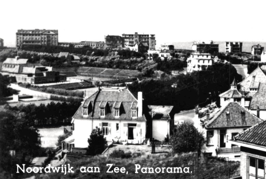 969079	Noordwijk	aan Zee	ZH 1948 Panorama	onbeschreven, Ophalen of Verzenden, 1940 tot 1960, Ongelopen, Zuid-Holland