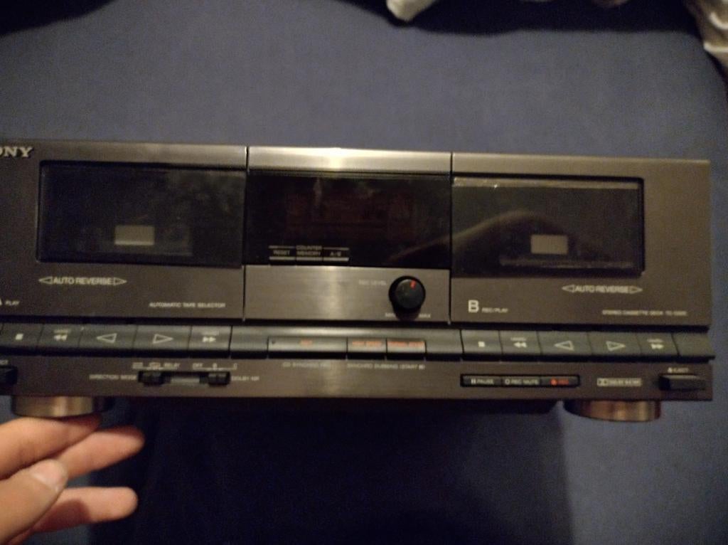 Sony TC-D505 cassettedeck | ongetest, Audio, Tv en Foto, Cassettedecks, Ophalen, Dubbel, Sony, Auto-reverse