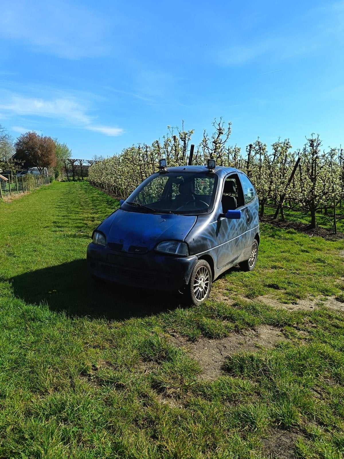 Brommobiel, Ophalen