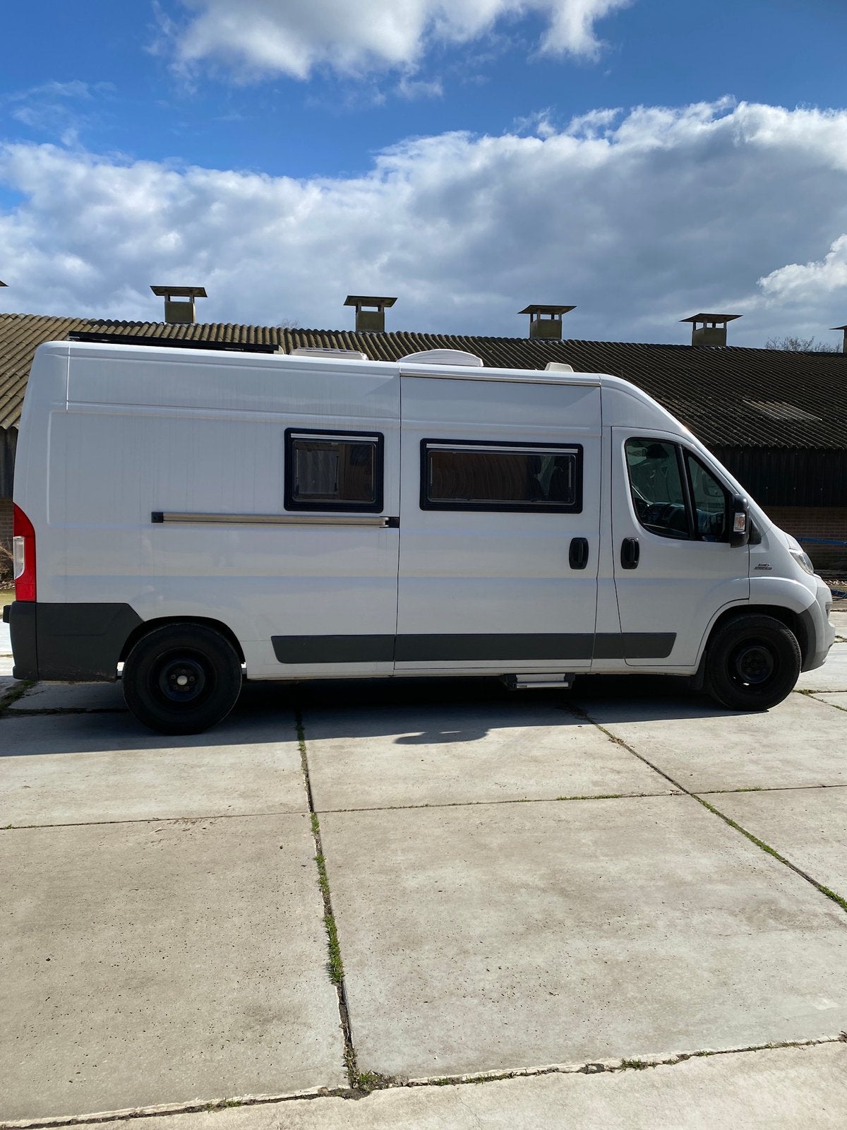 Te koop fiat ducato buscamper, Caravans en Kamperen, Chemisch toilet, Buscamper of Camperbus, Rookmelder, 6 tot 7 meter