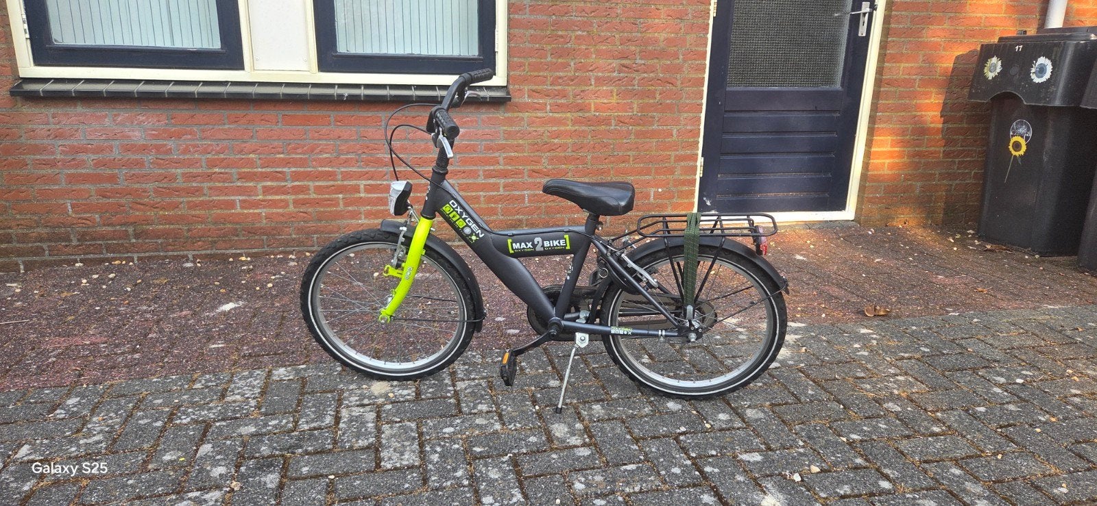 Max Bike kinderfiets 20 inch - Zo goed als nieuw, 16 tot 20 inch, Velgrem, Zo goed als nieuw, Ophalen