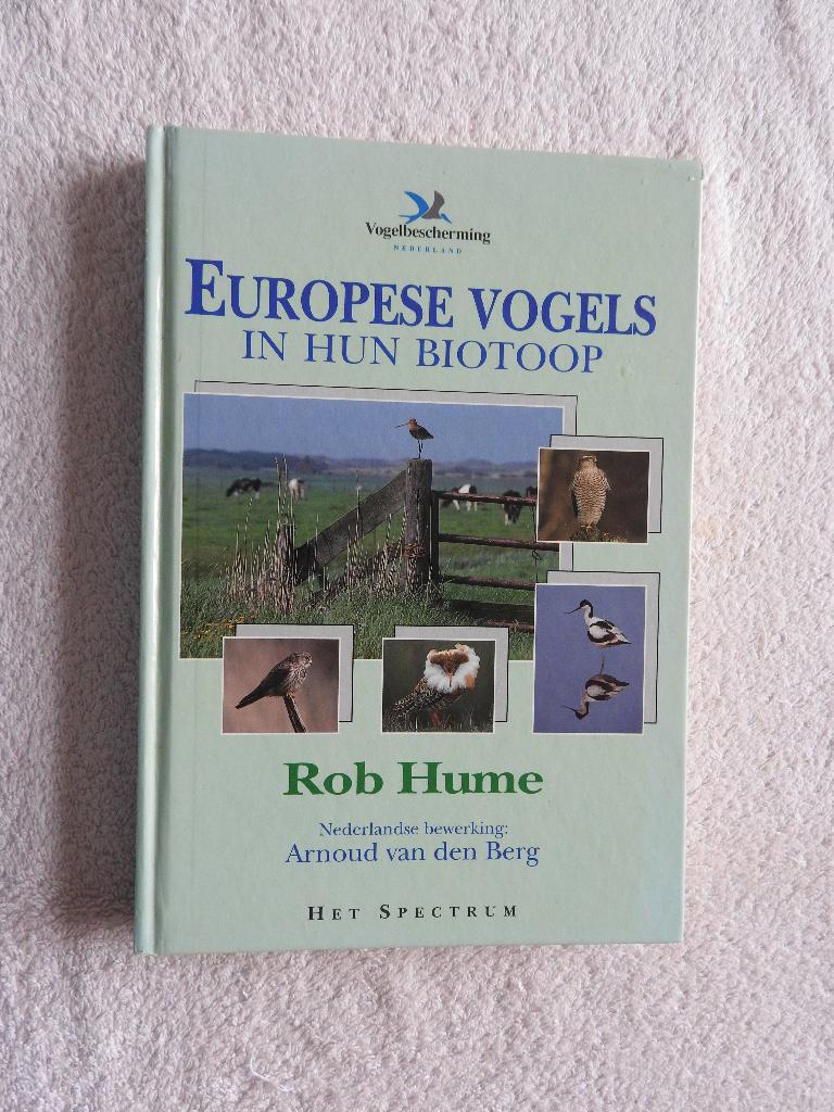 Europese vogels in hun biotoop, Ophalen of Verzenden, Zo goed als nieuw, Vogels