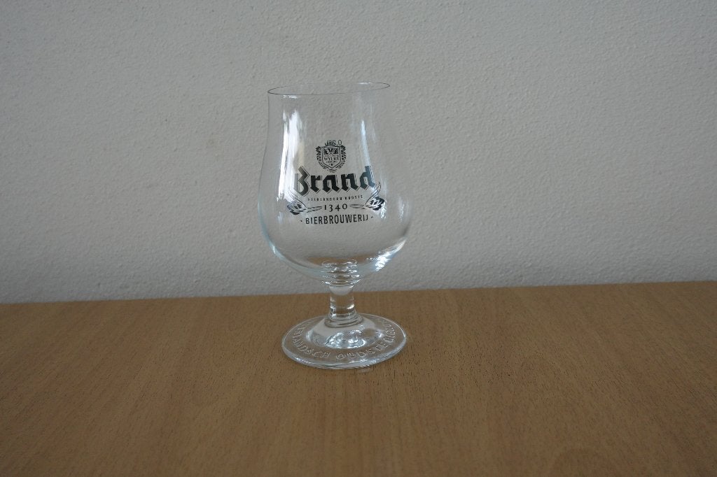 Bierglas Brand, Verzamelen, Ophalen of Verzenden, Nieuw, Glas of Glazen, Brand