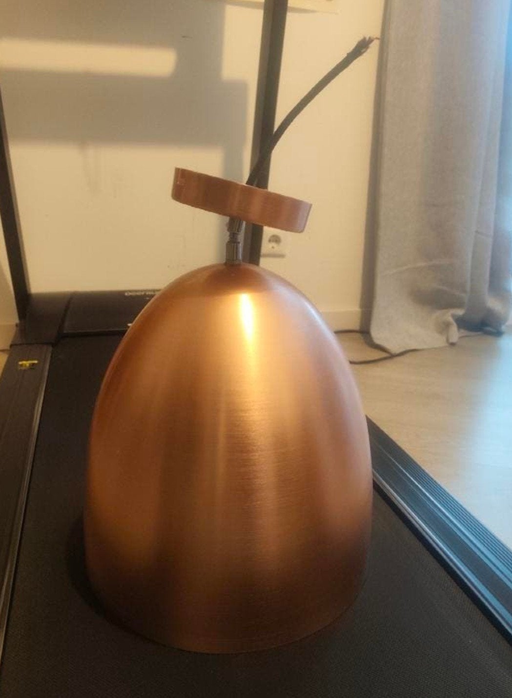 Hanglamp, koper Abel karwei, Ophalen of Verzenden