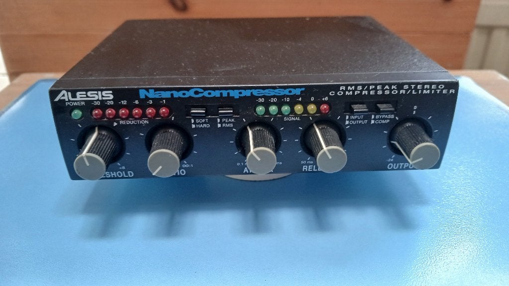 ALESIS Nano Compressor (limiter compressor), Verzenden, Zo goed als nieuw, Compressor