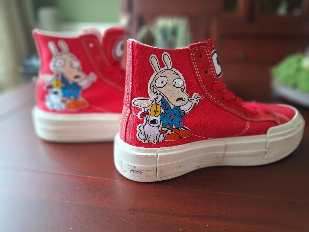 Converse All Stars 42,5 rode sneakers, Verzenden, Converse All Stars, Rood, Sneakers of Gympen