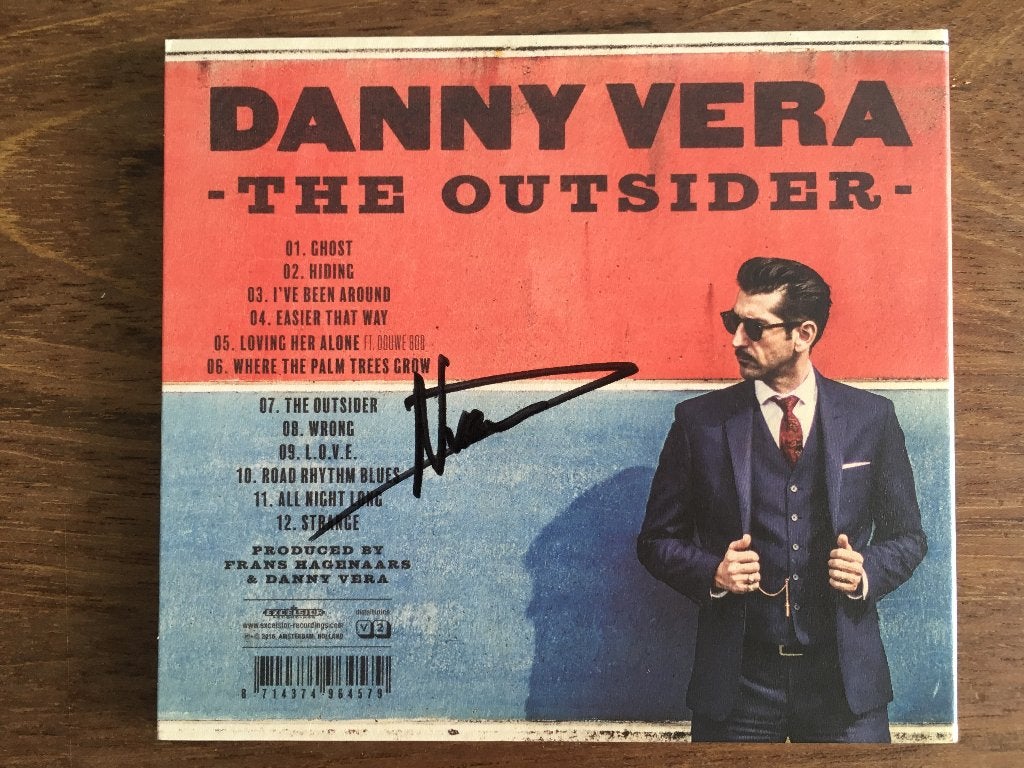 Cd Danny Vera The Outsider GESIGNEERD NIEUW Excelsior, Pop, Ophalen of Verzenden, Nieuw in verpakking, Digipak