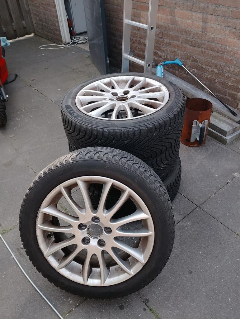 Winter wielen voor Volvo s40,c30,v50..., Auto-onderdelen, Banden en Velgen, 17 inch, 205 mm, Winterbanden
