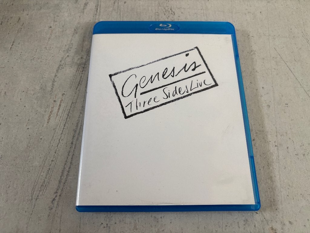 Genesis - Three Sides Live Blu Ray, Ophalen of Verzenden, Zo goed als nieuw, Blu-ray, Muziek en Concerten