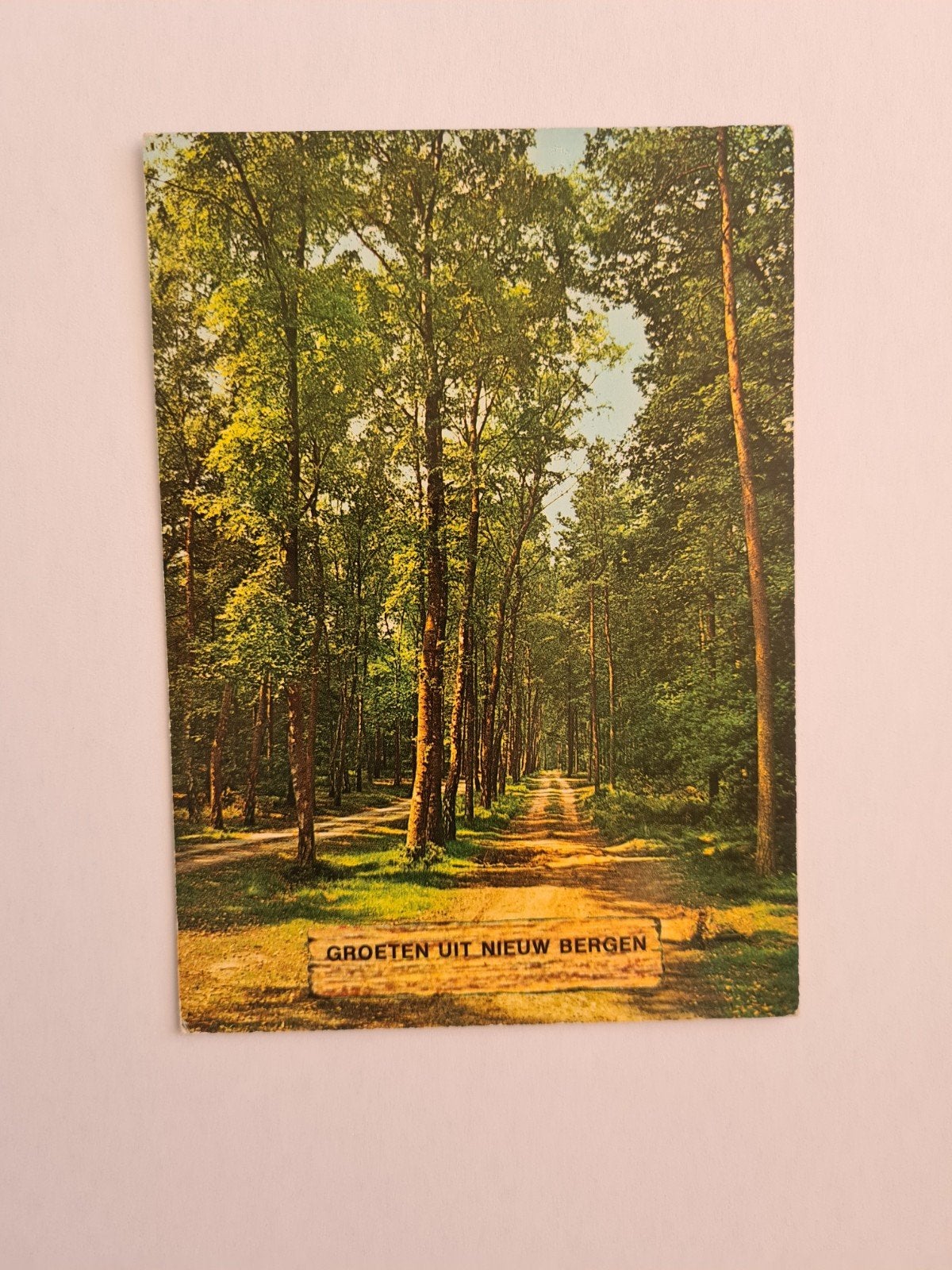 Bergen - Nieuw Bergen -8, Ophalen of Verzenden, 1960 tot 1980, Gelopen, Noord-Holland