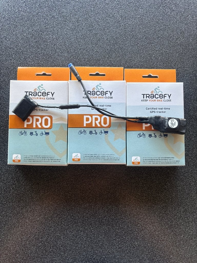 Tracefy GPS-tracker bijna alle e-bike systemen, Ophalen of Verzenden, Nieuw, Tracefy