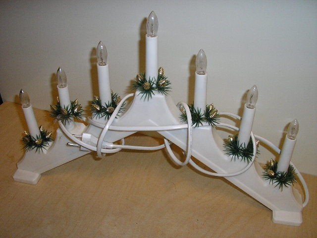 Kerst vintage vensterverlichting, Ophalen of Verzenden, Zo goed als nieuw