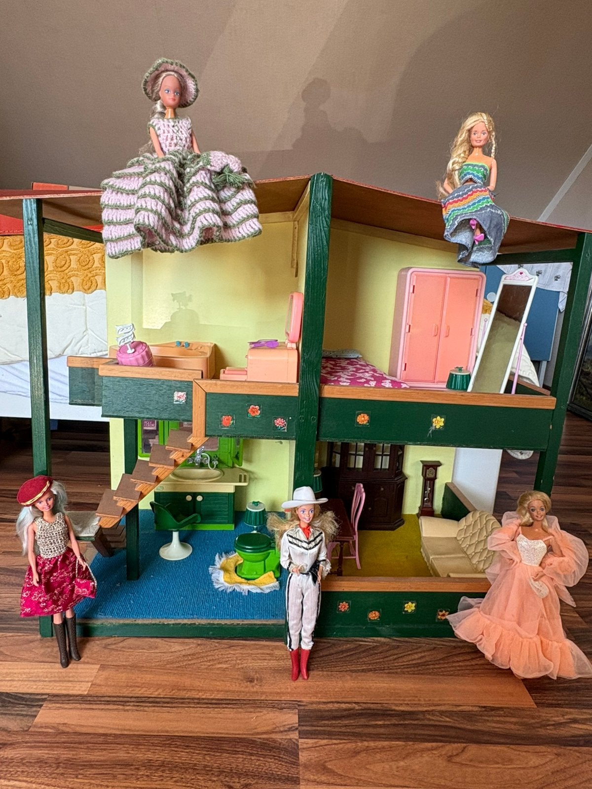 Barbies, barbiehuis en assecoires uit 70/80 er jaren, Ophalen, Gebruikt, Toebehoren