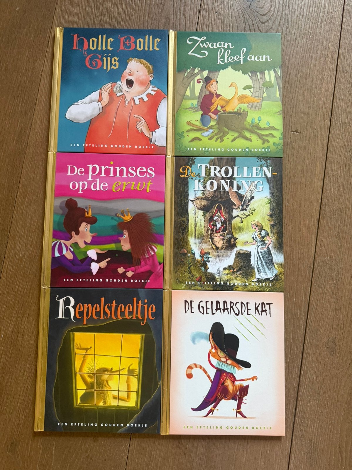 NIEUW - 6 Gouden Efteling Boekjes - complete reeks, Ophalen of Verzenden, Nieuw