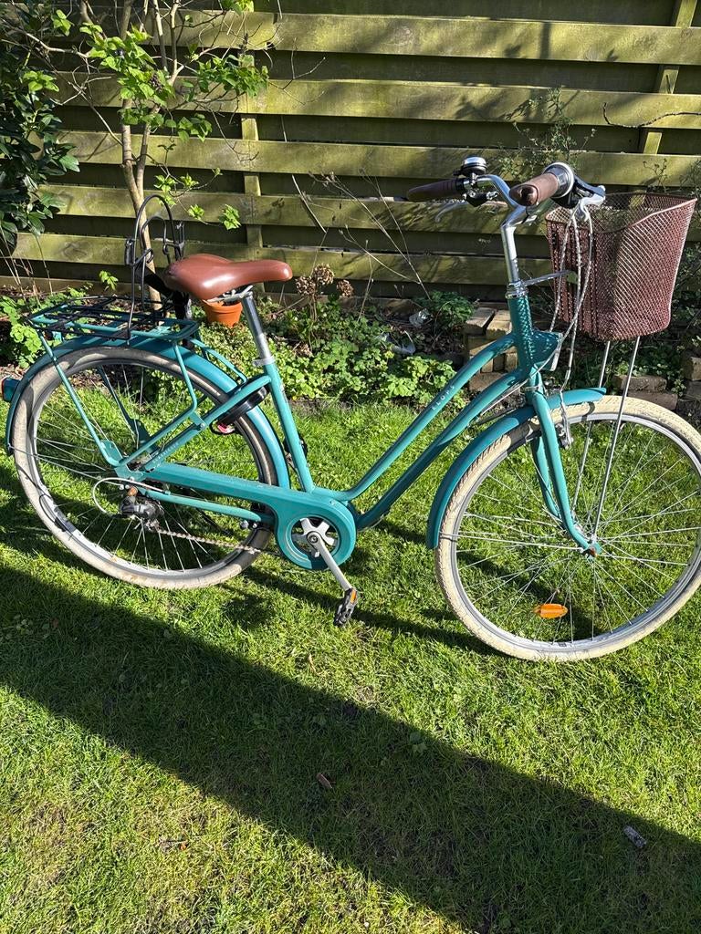 Elops Dames Stadsfiets - medium frame - 6 Versnellingen, Fietsen en Brommers, Gebruikt, Versnellingen, 56 cm of meer, Ophalen