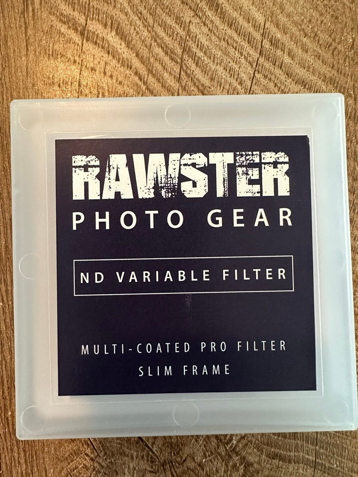 Rawster Photo Gear ND Variabel Filter 72mm - Multi-Coated, Nieuw, Rawster, 70 tot 80 mm, Multi-coating