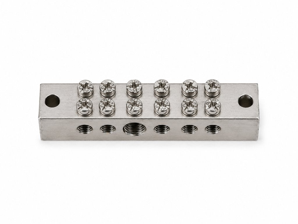 10x Badkamerrail 1 centrale aardrail – 56 mm² en 125 mm², ., Nieuw, Ophalen of Verzenden, .