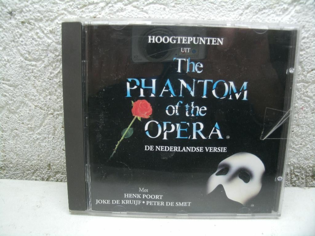 cd 163 the phantom of the opera de ned versie 1986, Cd's en Dvd's, Ophalen of Verzenden, Zo goed als nieuw