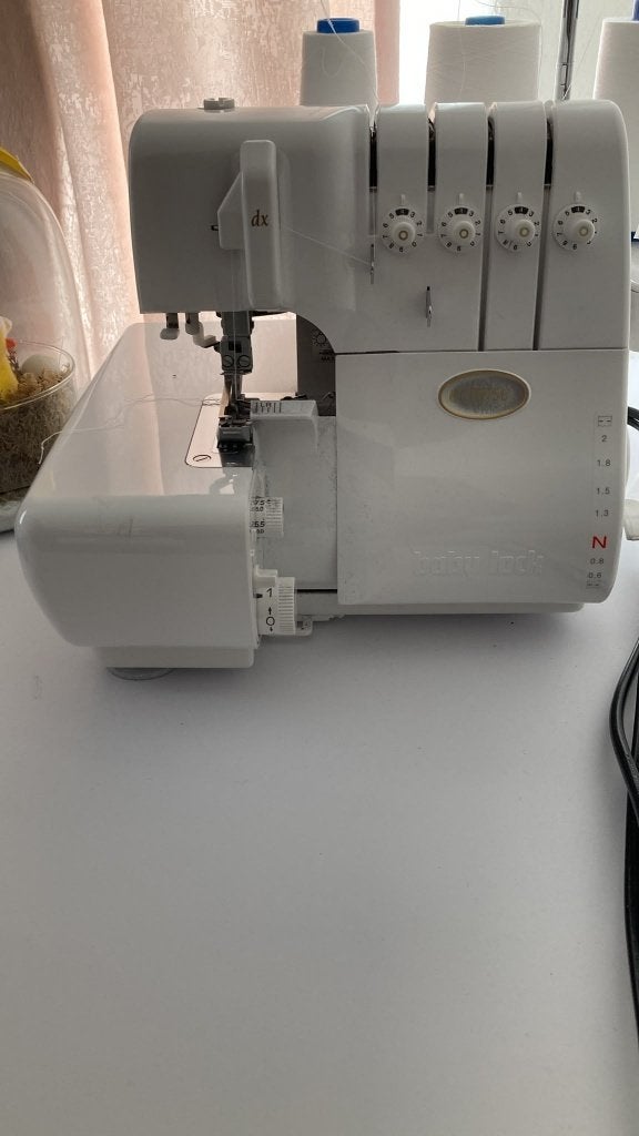 Baby Lock Eclipse DX Lock machine, Hobby en Vrije tijd, Naaimachines en Toebehoren, Ophalen, Gebruikt, Lockmachine, Overige merken