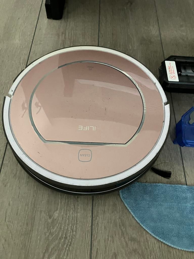 Ilife V7s Plus Robotstofzuiger met Dweilfunctie, Witgoed en Apparatuur, Gebruikt, Ophalen of Verzenden, Robotstofzuiger, Minder dan 1200 watt