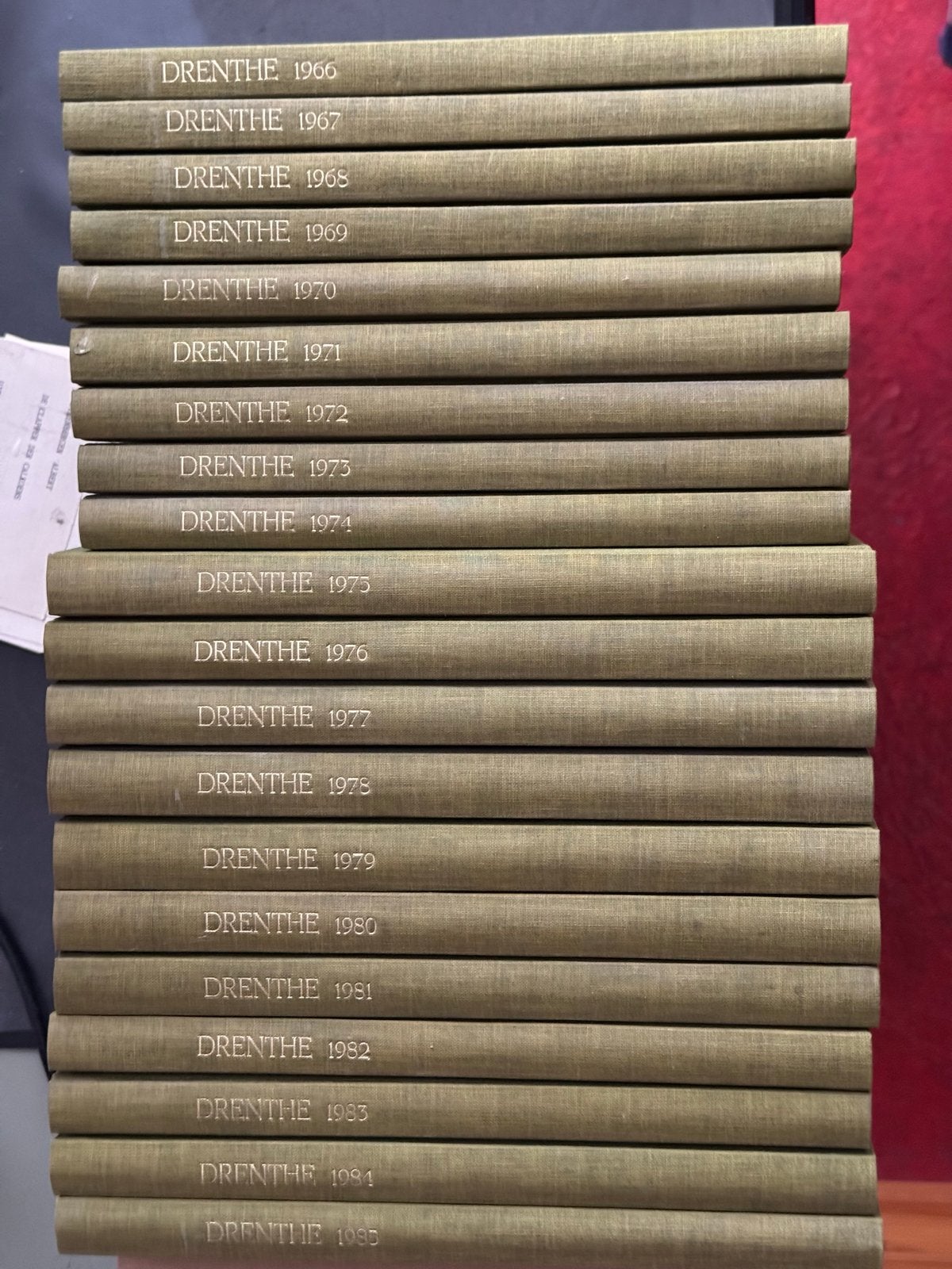 Ingebonden jaargangen Drenthe Maandblad (1947-1985), Ophalen of Verzenden, Zo goed als nieuw