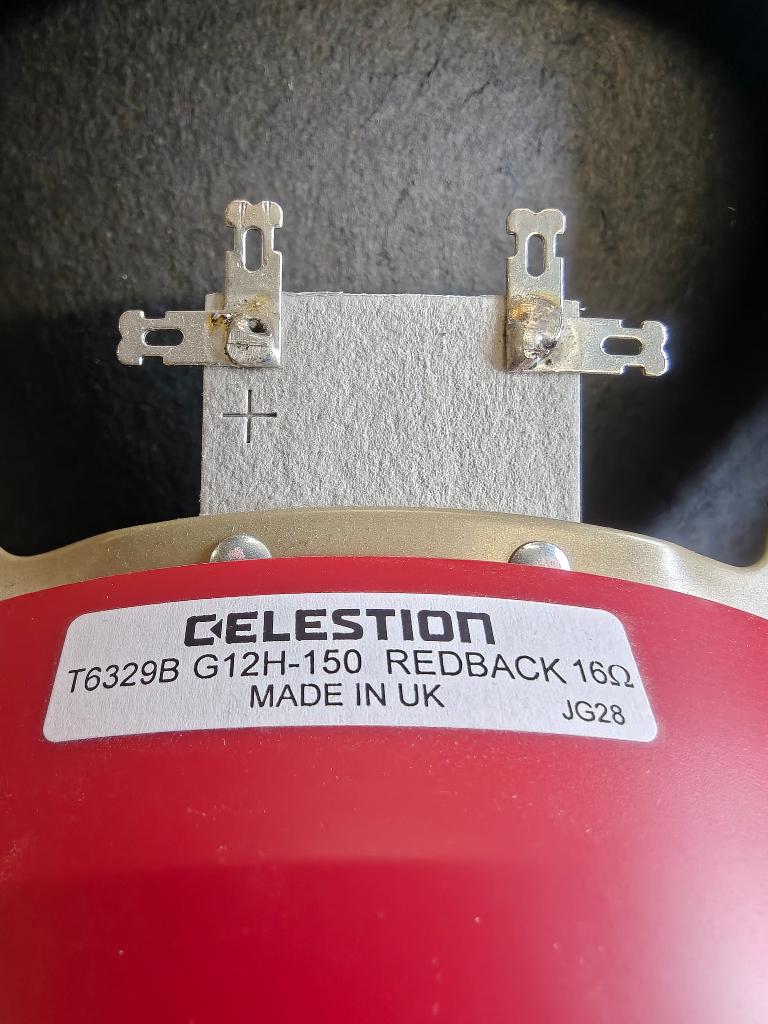 celestion Speaker Redback 16ohm UK, Muziek en Instrumenten, Ophalen, Gebruikt, Gitaar, Minder dan 50 watt