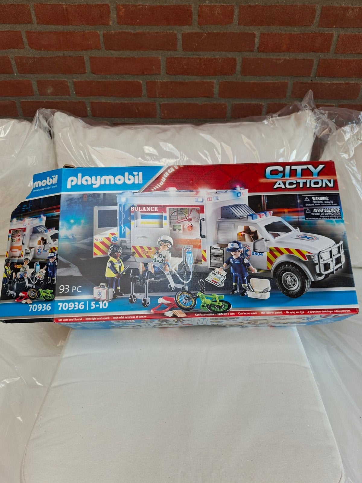 Playmobil City Action Ambulance (70936), Kinderen en Baby's, Speelgoed | Playmobil, Complete set, Voertuig, Ophalen of Verzenden