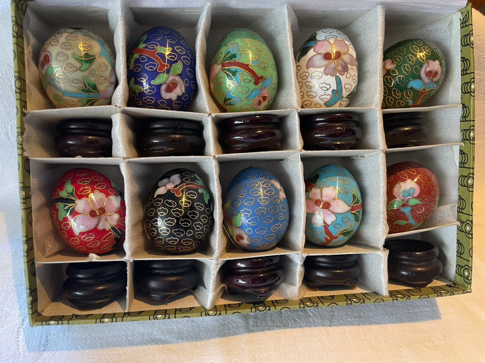 Cloisonné eitjes, Antiek en Kunst, Ophalen of Verzenden