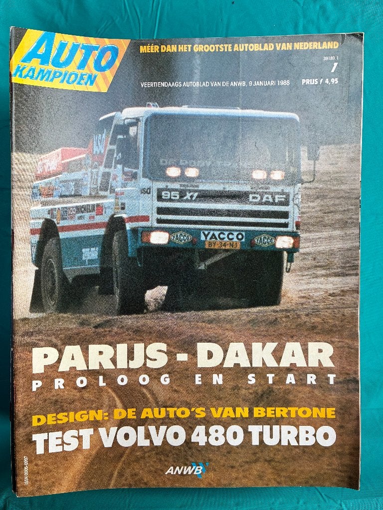 Autokampioen - complete jaargang 1988, Boeken, Ophalen of Verzenden, Gelezen, Algemeen
