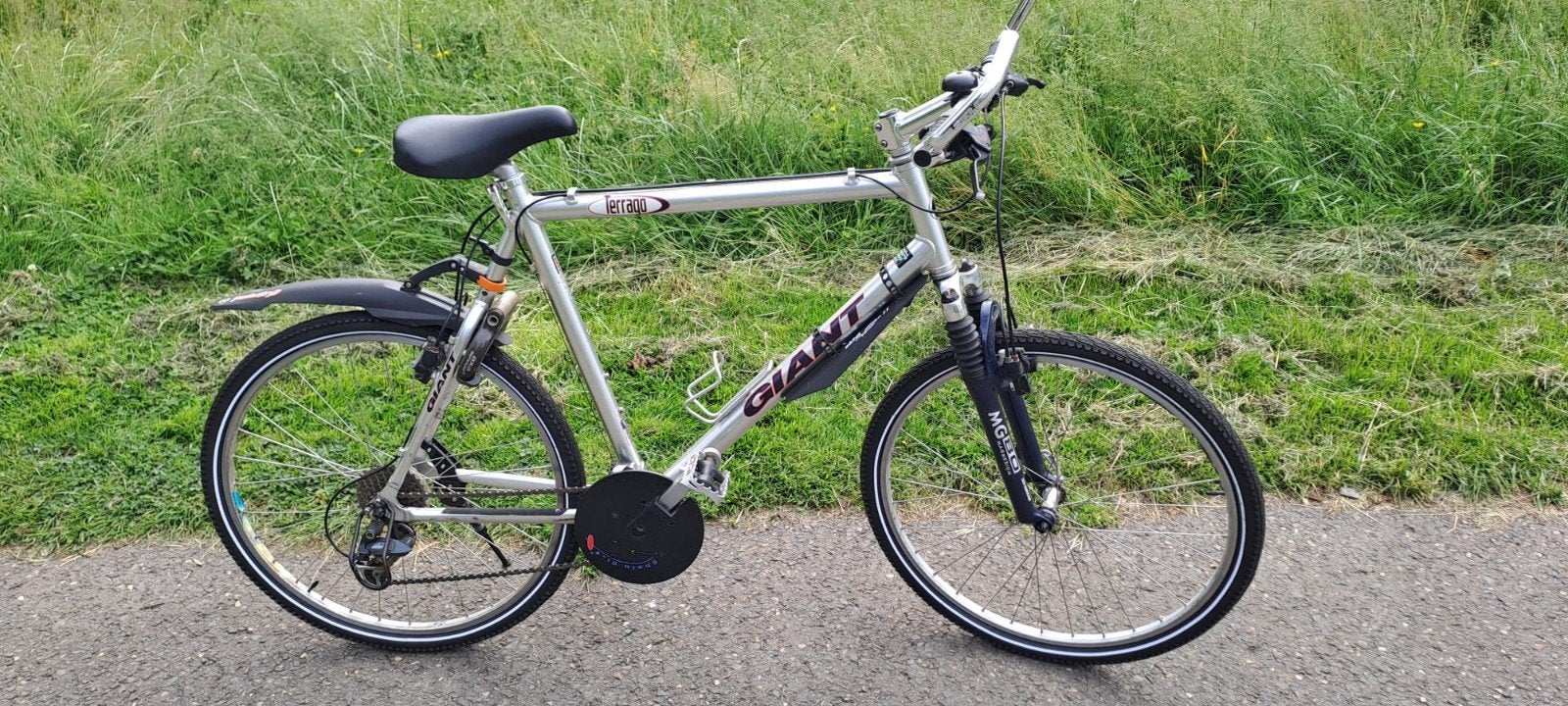 Mountainbike Giant Terrago grijs, Ophalen, Gebruikt, 26 inch, Giant