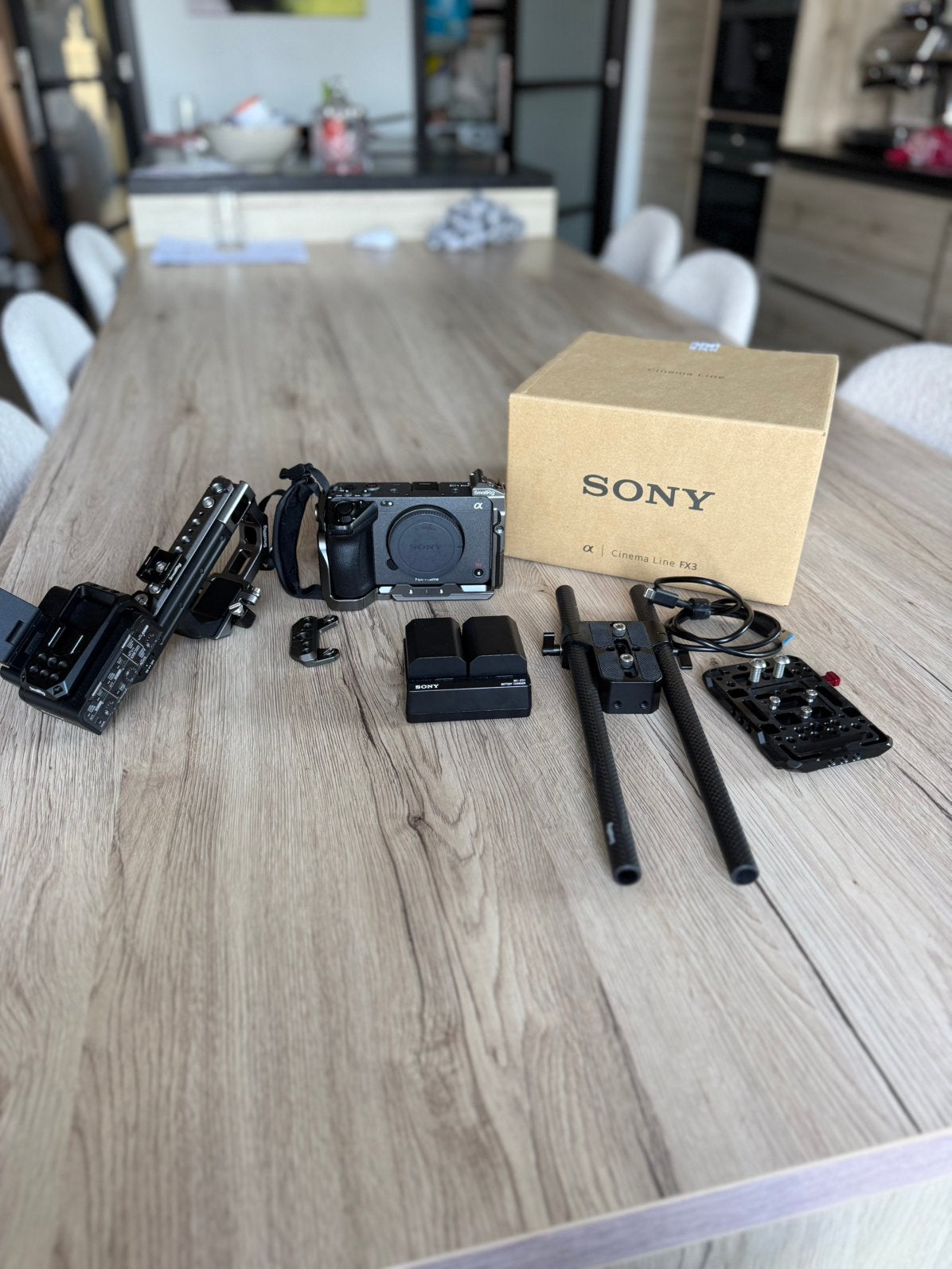 Sony FX3A met veel extra’s, Audio, Tv en Foto, 20x of meer, Ophalen of Verzenden, Zo goed als nieuw, Sony