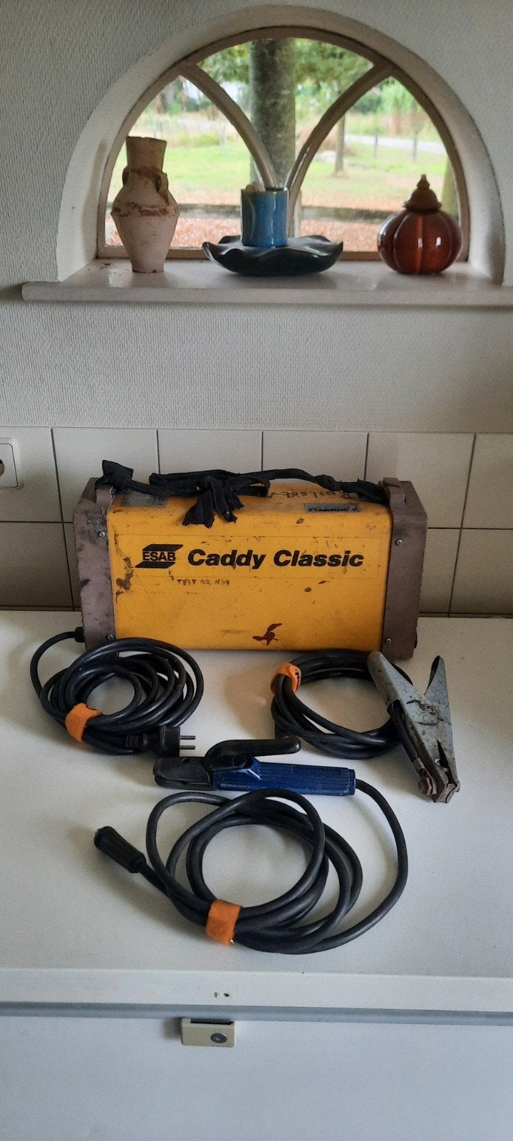 ESAB Caddy Classic LHN 130 lasapparaat, Doe-het-zelf en Verbouw, Ophalen, Gebruikt, Minder dan 150 ampère, Elektroden