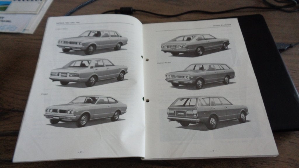 DIKKE Introductie Catalogus DASTUN 160J-140J Model A10 ,1977, Verzenden, Gelezen, Algemeen