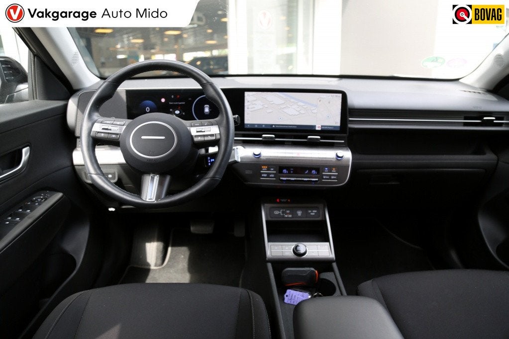 Hyundai KONA 1.6 GDI HEV Hybride Automaat Comfort Smart | Tr, Auto's, Gebruikt, Zwart, Origineel Nederlands, 93 pk