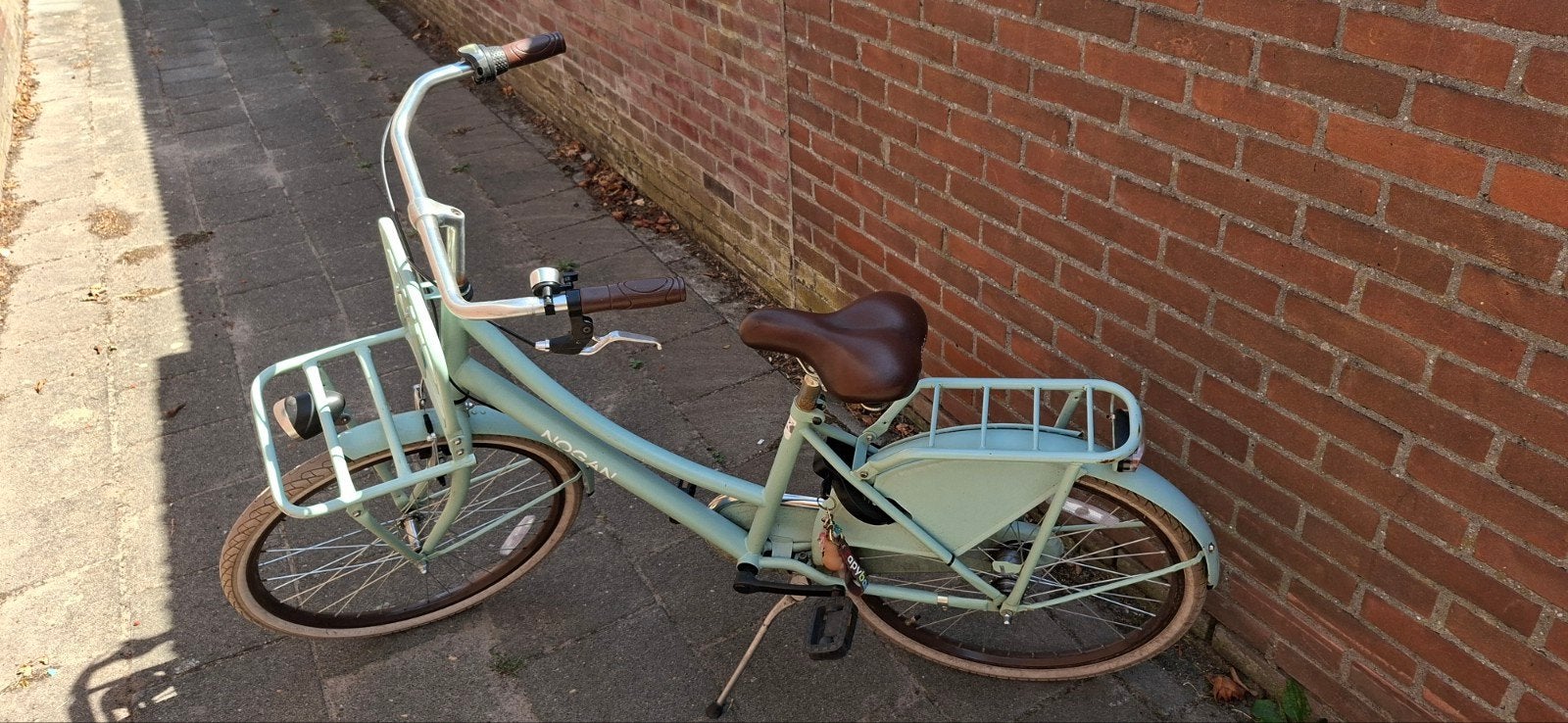 Nogan Damesfiets met voordrager en terugtraprem, Fietsen en Brommers, Fietsen | Dames | Damesfietsen, Terugtraprem, Gebruikt, Versnellingen
