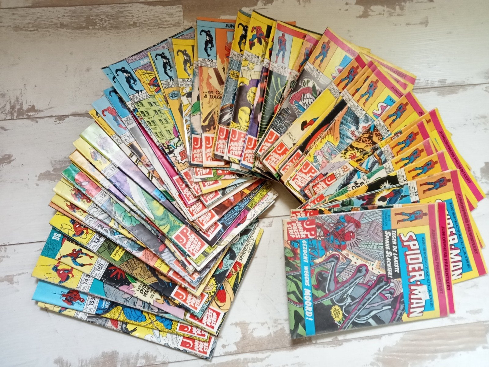 Spiderman comics 50 stuks, Boeken, Meerdere comics, Ophalen of Verzenden, Gelezen, Europa