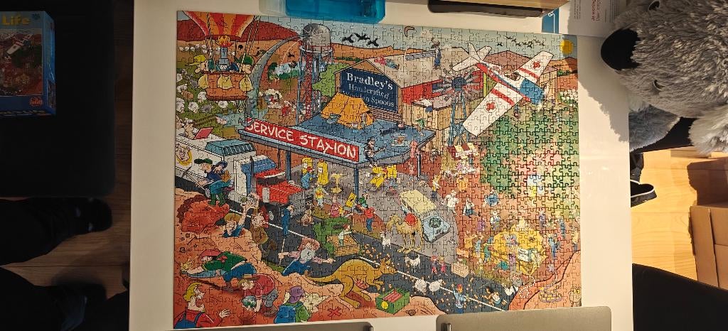 Puzzel that's life 1000 stukjes, Hobby en Vrije tijd, Denksport en Puzzels, Ophalen of Verzenden, 500 t/m 1500 stukjes, Gebruikt