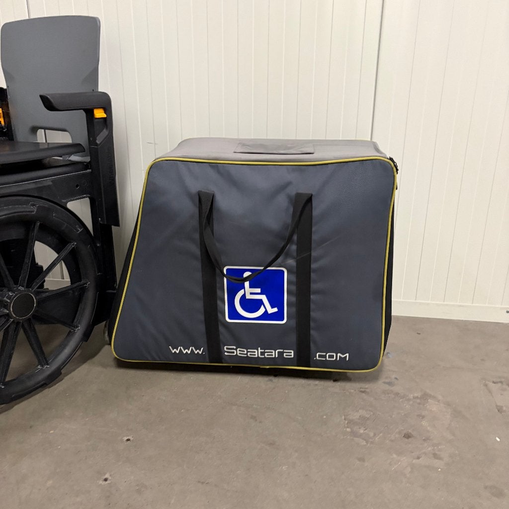 Toiletstoel Zwart Wheelable, Ophalen of Verzenden, Gebruikt