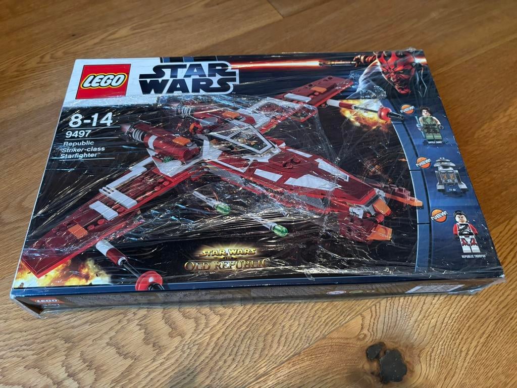 Lego Star Wars 9497 Republic Striker-Class Starfighter, Gebruikt, Star Wars, Lego, Ophalen of Verzenden