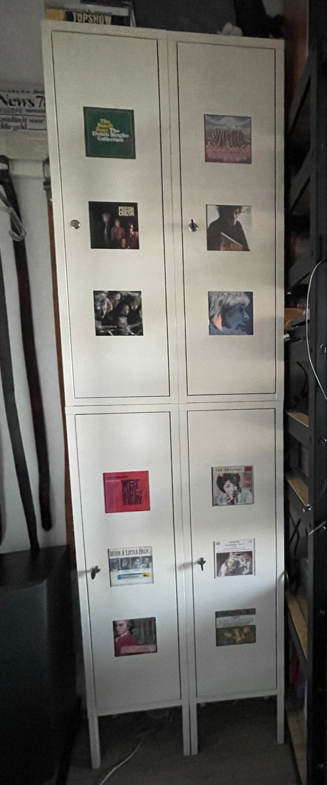 Witte IKEA CD-kast voor al je CD's, Ophalen, Gebruikt, 150 discs of meer, Metaal