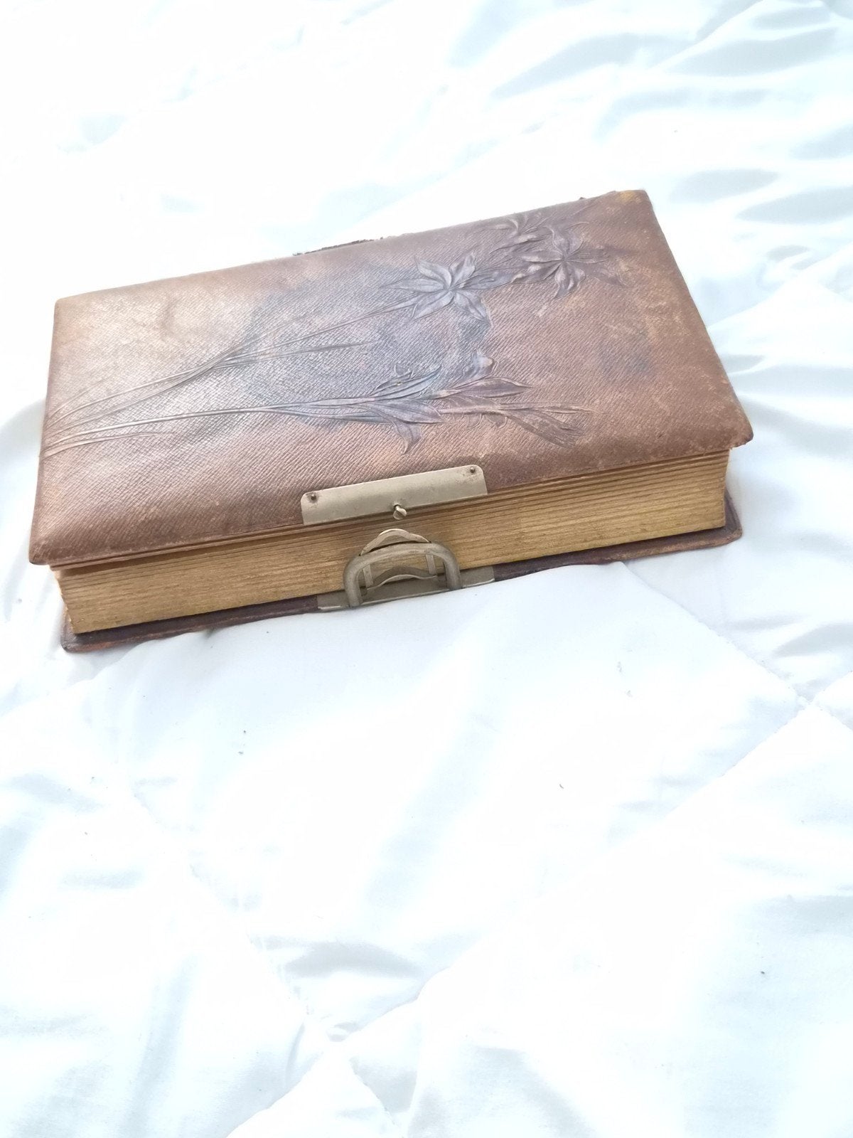 Antiek Carte de visite album late 19e eeuw, Ophalen of Verzenden