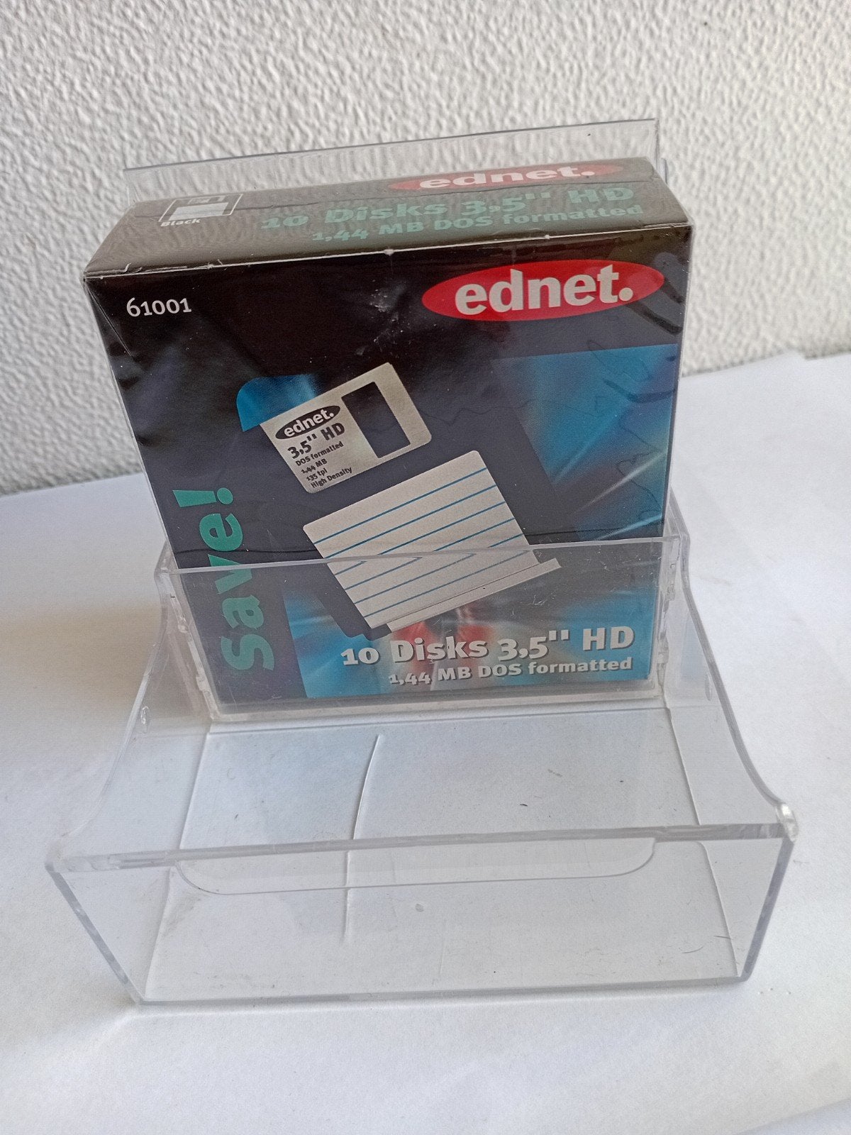 Ednet 3.5" HD Disks - 10 stuks, 1.44 MB DOS geformat, Ophalen of Verzenden