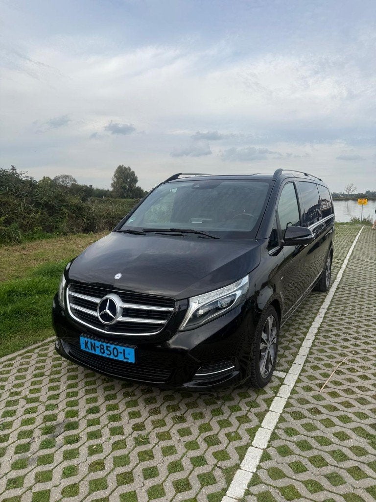 Mercedes-Benz V-Klasse / 2.2 CDI V250 Extra Lang, Auto's, Automaat, Achterwielaandrijving, Zwart, 2000 kg