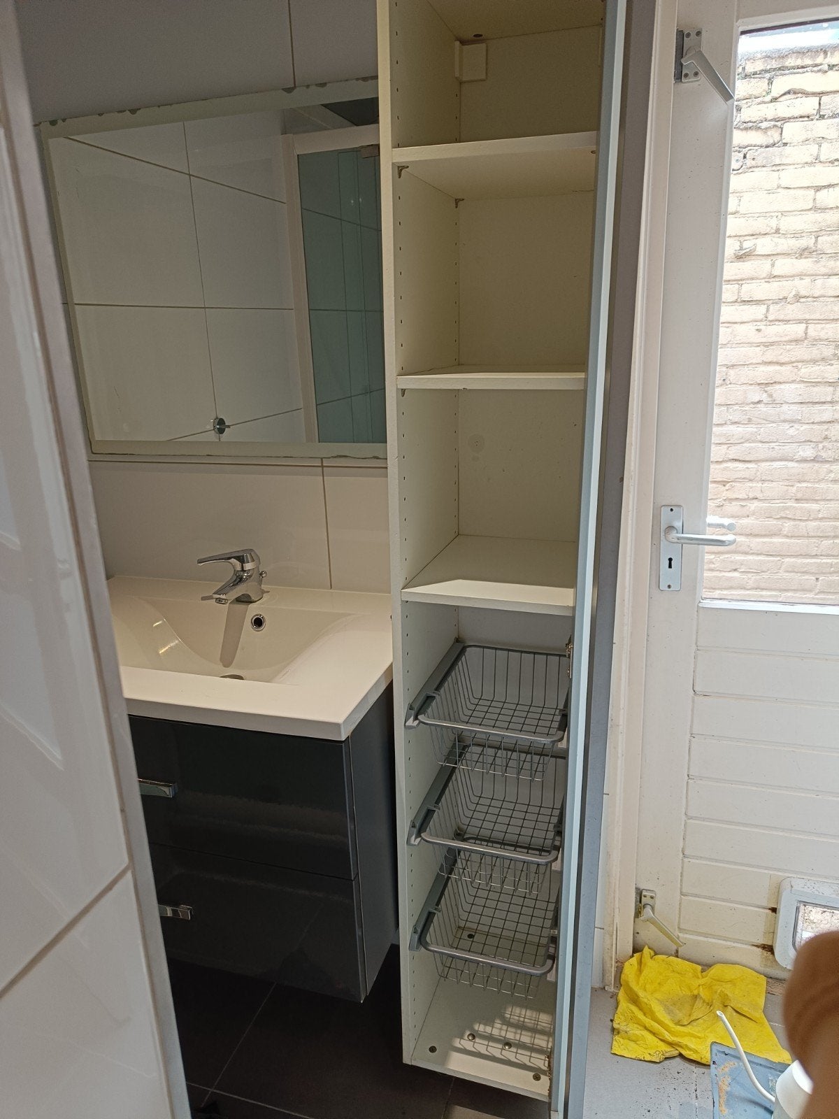 Badkamerkast, Ophalen, Minder dan 50 cm, Gebruikt, 150 tot 200 cm