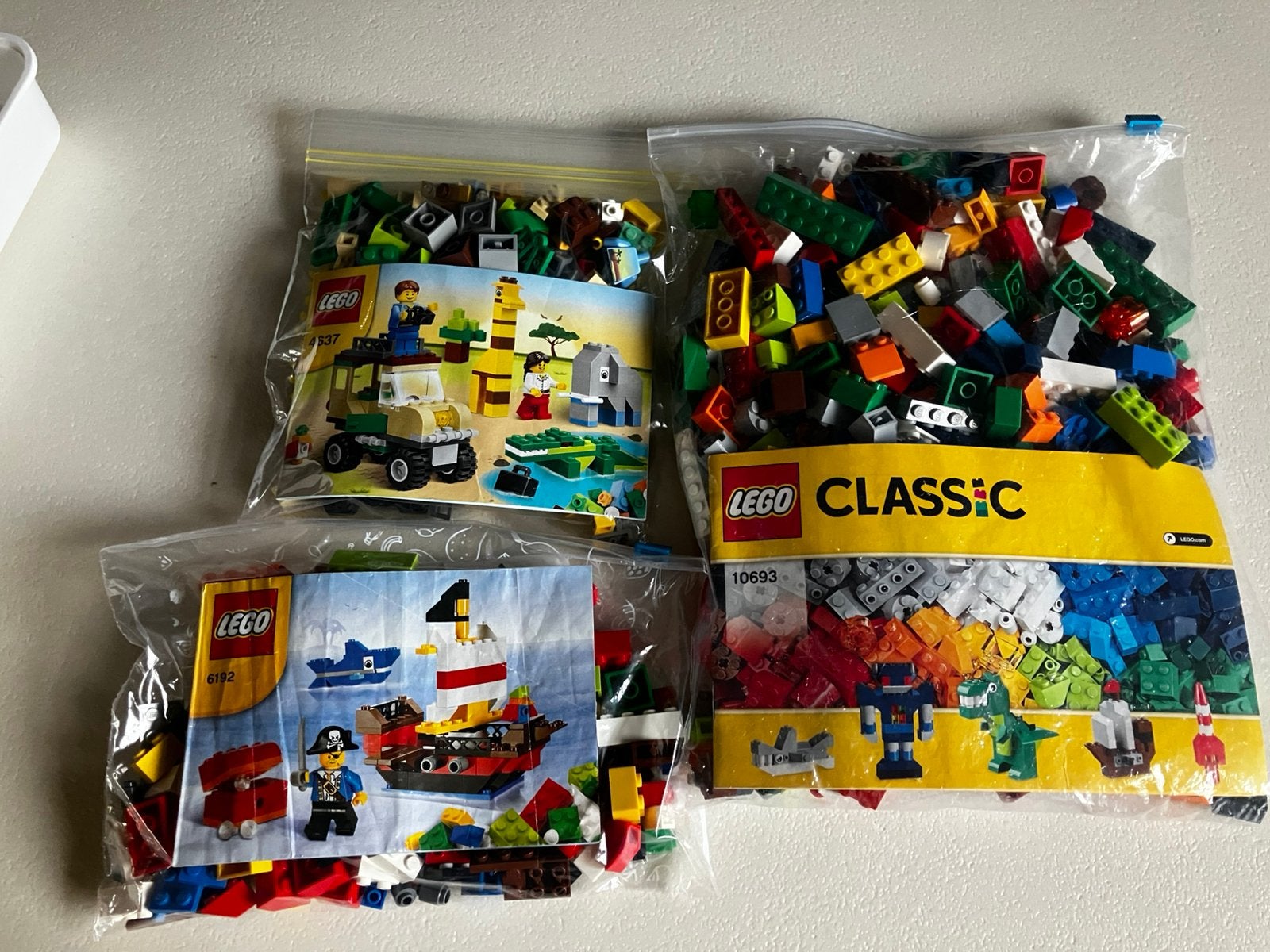 3x lego bouwsets, Ophalen of Verzenden, Compleet, Complete set, Lego